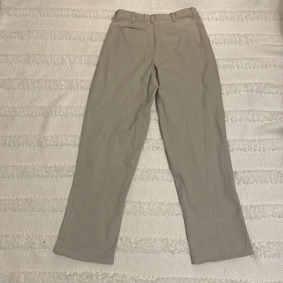 George khaki pants boys size 14 polyester cotton blend tan beige school uniform - Picture 7 of 11